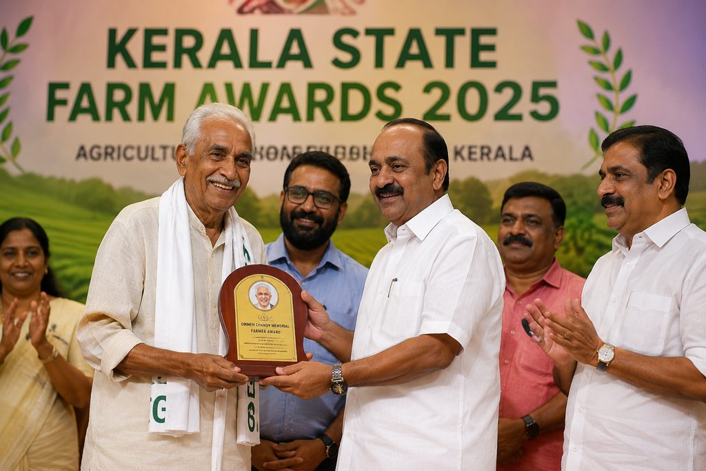 Wayanad Farmer Cheruvayal Raman Receives Recognition agri4