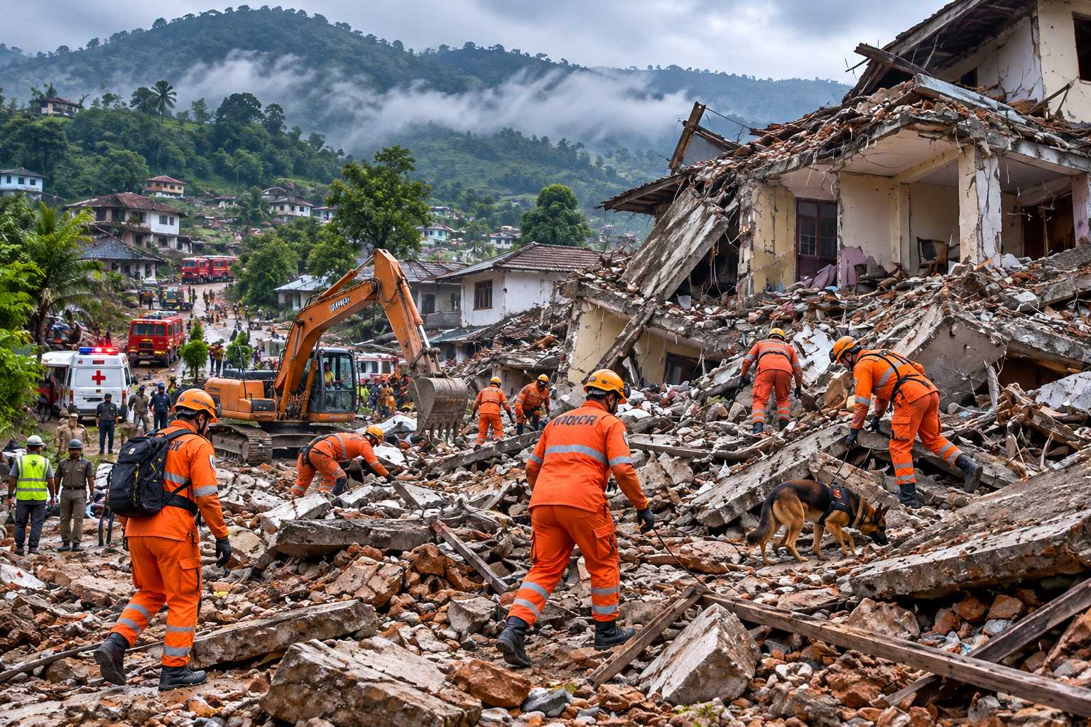 Earthquake and Other Disasters in Wayanad