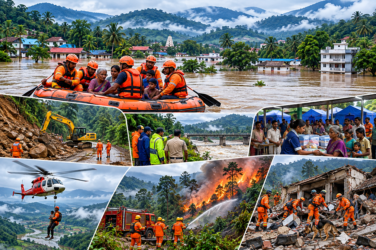 Flood Management in Wayanad District